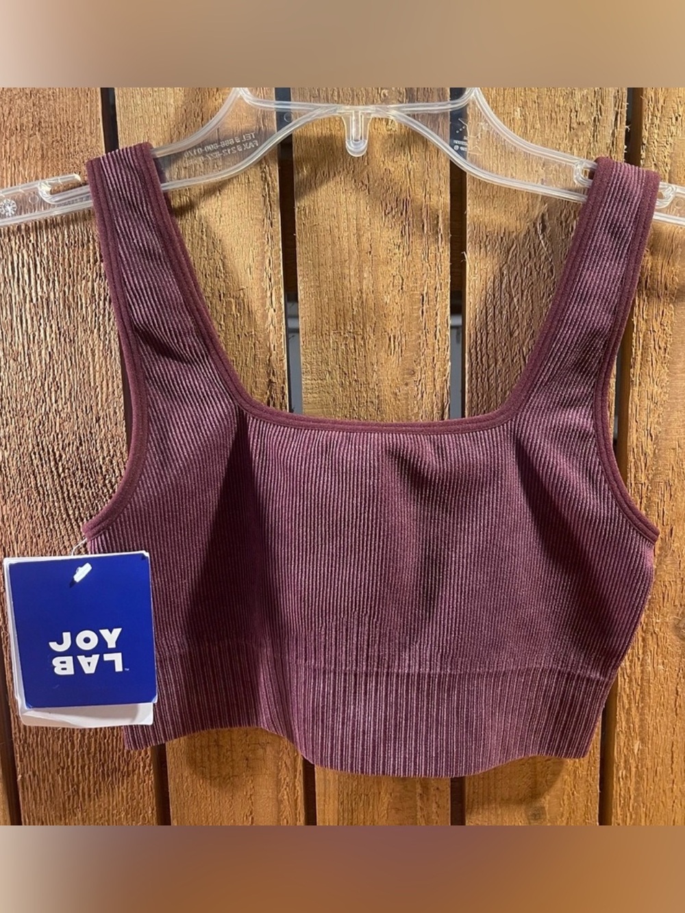 JoyLab Low Support Seamless Bra Girls Size Small NWT